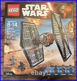 LEGO Star Wars First Order Special Forces TIE fighter (75101)- Sealed Box