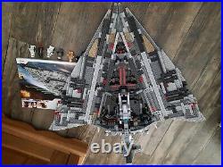 LEGO Star Wars First Order Star Destroyer (75190) 100% Complete with Figs & Manual