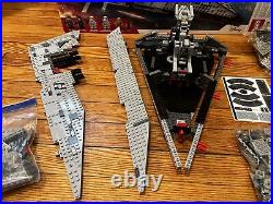 LEGO Star Wars First Order Star Destroyer (75190) 100% complete ship, no figs