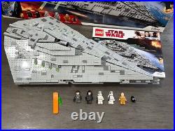 LEGO Star Wars First Order Star Destroyer (75190) 2017 Set Complete
