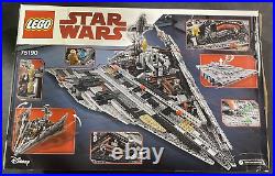 LEGO Star Wars First Order Star Destroyer 75190 Damaged Box Retired Sealed