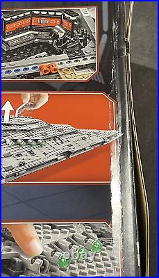 LEGO Star Wars First Order Star Destroyer 75190 Damaged Box Retired Sealed