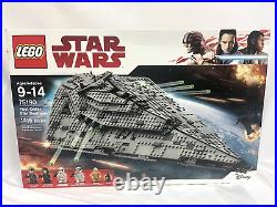 LEGO Star Wars First Order Star Destroyer (75190) NEW SEALED