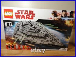 LEGO Star Wars First Order Star Destroyer 75190 NIB SEALED