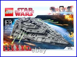 LEGO Star Wars First Order Star Destroyer 75190 NISB See Description/Photos