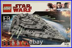 LEGO Star Wars First Order Star Destroyer 75190 Sealed NEW damaged box
