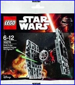 LEGO Star Wars First Order Tie Fighter 30276 polybag LOT of 30 Sealed New in Box