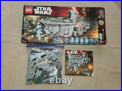 LEGO Star Wars First Order Transporter WITH MINI FIGURES AND ALL 792 PIECES