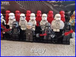 LEGO Star Wars Kylo Ren's Shuttle (75256) First Order Minifigure lot 30+ Figs