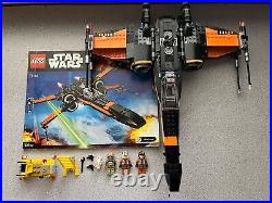 LEGO Star Wars Poe's X-Wing Fighter (75102) and First Order Tie Fighter (75101)