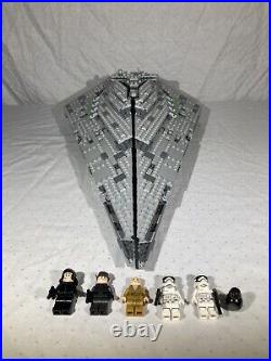 LEGO Star Wars The Last Jedi First Order Star Destroyer Set 75190 With Minifigs