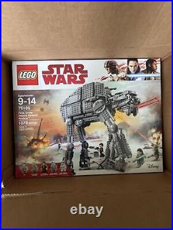 Lego 2017 STAR WARS First Order Heavy Assault Walker (75189) NIB SAME DAY SHIP
