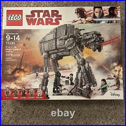 Lego 2017 STAR WARS First Order Heavy Assault Walker (75189) NIB? SHIP WORLDWIDE