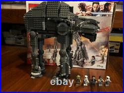 Lego 75189 First Order Heavy Assault Walker-Used-Complete with Box & Instructions