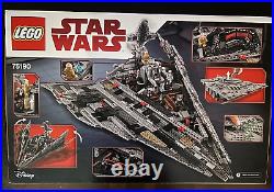 Lego 75190 Star Wars First Order Destroyer Retired NISB