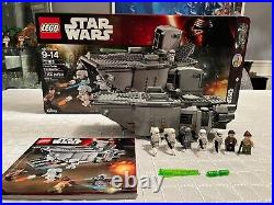 Lego STAR WARS 75103 First Order Transporter Captain Phasma 100% Complete w Box