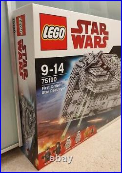 Lego Star Wars 75190 First Order Star Destroyer New And Sealed