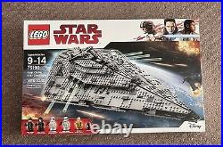 Lego Star Wars 75190 First Order Star Destroyer / Retired Sealed Set