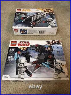 Lego Star Wars 75526 75115 75197 75207 75236 LOT OF 5! NEW! Sealed