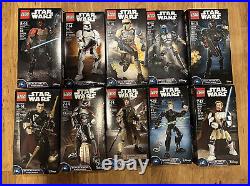 Lego Star Wars Buildable Figures Set Of 28 Sealed + 2 Extra Figs! No 75532
