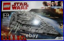 Lego Star Wars FIRST ORDER STAR DETROYER New, Sealed Set 75190