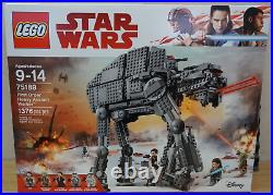 Lego Star Wars First Order Heavy Assault Walker (75189) 1376pc Complete/retired