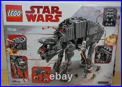 Lego Star Wars First Order Heavy Assault Walker (75189) 1376pc Complete/retired