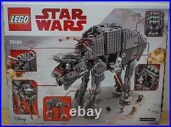 Lego Star Wars First Order Heavy Assault Walker (75189) 1376pc Complete/retired