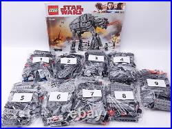 Lego Star Wars First Order Heavy Assault Walker AT-AT 75189 NO FIGURES