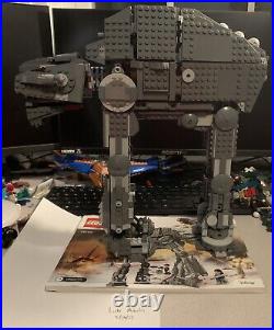 Lego Star Wars First Order Heavy Assault Walker Set 75189 COMPLETE