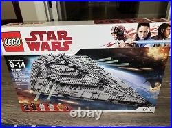 Lego Star Wars First Order Star Destroyer 75190 Brand New Sealed Box