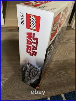 Lego Star Wars First Order Star Destroyer 75190 Brand New Sealed Box