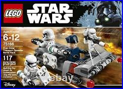 Lego Star Wars First Order Transport Speeder Battle Pack 75166 Building Kit