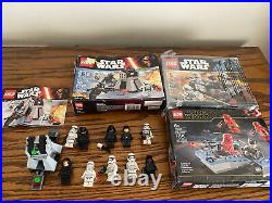 Lego Star Wars First Order Transport Speeder Battle Packs Lot
