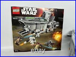 Lego Star Wars First Order Transporter 75103 100% Complete Inv-1310