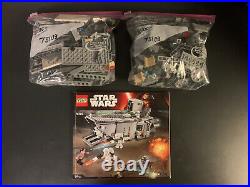 Lego Star Wars First Order Transporter (75103) All Pieces Included & Washed