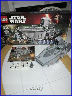 Lego Star Wars First Order Transporter (75103) Complete Withbox, Manual-retired