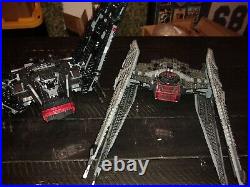 Lego Star Wars First Order star ship lot, kylo ren fighter and drop ship