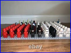 Lego Star Wars Minifigure Lot of 120 Ahsoka 501st Wolffe Maul Eeth First Order