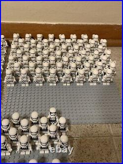 Lego Star Wars Stormtrooper Minifigure Lot Of 256 First Order Pilots Imperials