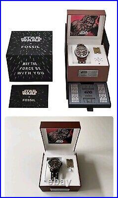 Limited Edition Fossil Star Wars Chewbacca Leather Watch LE 1083? PRE ORDER