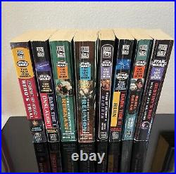 Lot 21 Star Wars Paperbacks NEW JEDI ORDER Han Solo THRAWN Very Good Condition