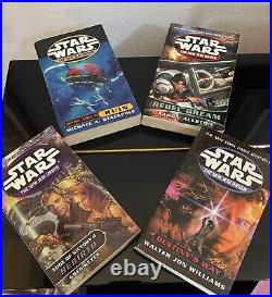 Lot 21 Star Wars Paperbacks NEW JEDI ORDER Han Solo THRAWN Very Good Condition