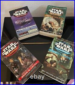 Lot 21 Star Wars Paperbacks NEW JEDI ORDER Han Solo THRAWN Very Good Condition