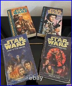 Lot 21 Star Wars Paperbacks NEW JEDI ORDER Han Solo THRAWN Very Good Condition