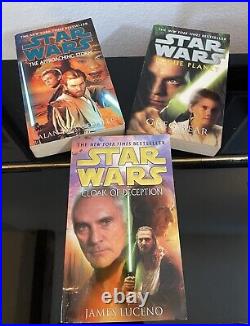 Lot 21 Star Wars Paperbacks NEW JEDI ORDER Han Solo THRAWN Very Good Condition