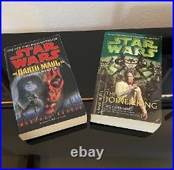 Lot 21 Star Wars Paperbacks NEW JEDI ORDER Han Solo THRAWN Very Good Condition