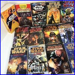 Lot (27) ASSORTED STAR WARS Books Zahn/Stackpole/Denning-New Jedi Order + More