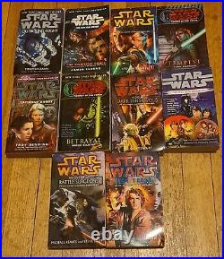 Lot Of 53 Star Wars Books Jedi New Order Mandalorian Han Solo XWing Paperback