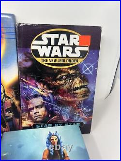 Lot Star Wars NEW JEDI ORDER Enemy Lines Aaron Allston 2002 Hardcover HC